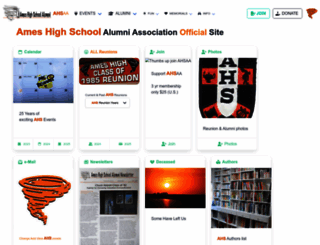 ameshigh.org screenshot