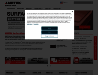 ameteksurfacevision.com screenshot