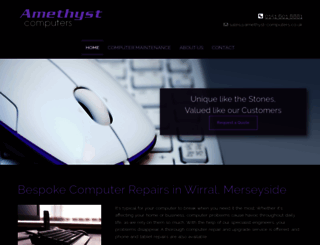 amethyst-computers.co.uk screenshot