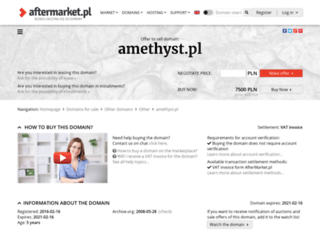amethyst.pl screenshot