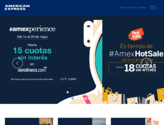 amexpromociones.com.ar screenshot