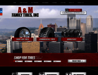 amfamilytires.com screenshot