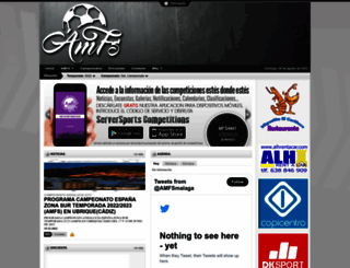 amfutbolsala.com screenshot