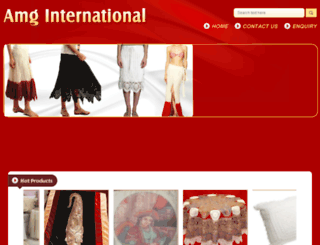 amginternational.co.in screenshot