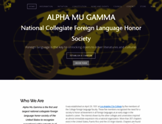 amgnational.org screenshot