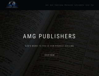 amgpublishers.com screenshot