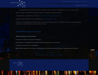 amha-or.org screenshot