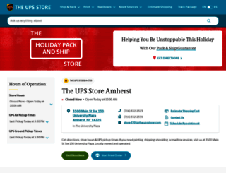 amherst-ny-4705.theupsstorelocal.com screenshot