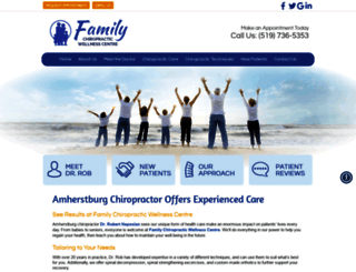 amherstburgchiropractic.com screenshot