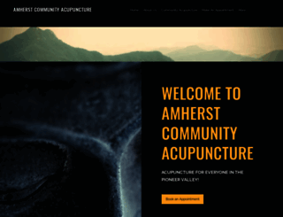 amherstcommunityacupuncture.com screenshot