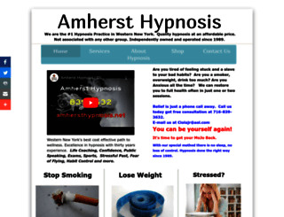 amhersthypnosis.net screenshot