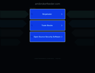 amibrokerfeeder.com screenshot