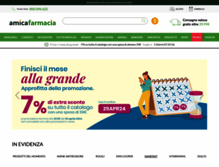 amicafarmacia.com screenshot