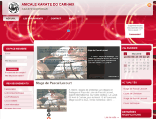 amicalekaratedocarhaix.asso-web.com screenshot