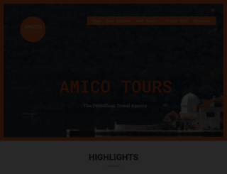 amico-tours.com screenshot