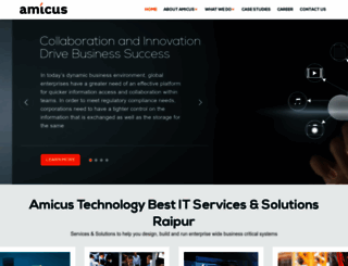 amicusglobal.com screenshot