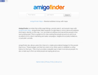 amigofinder.com screenshot