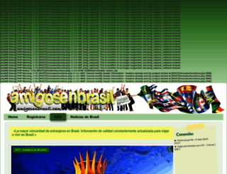 amigosenbrasil.com screenshot