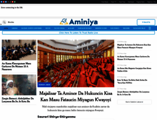 aminiya.dailytrust.com screenshot