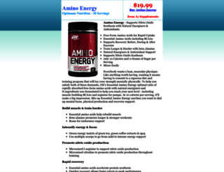 aminoenergy.org screenshot