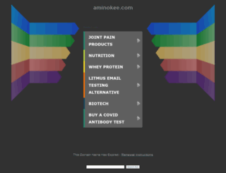 aminokee.com screenshot