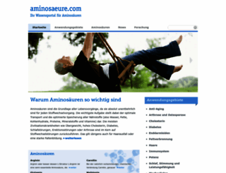 aminosaeure.com screenshot