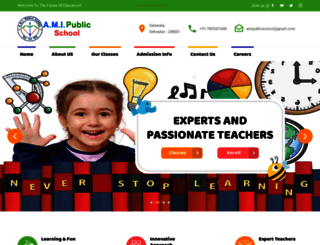 amipublicschool.com screenshot