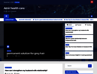 amirhealthcare.com screenshot