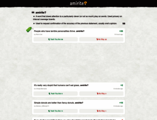amirite.com screenshot