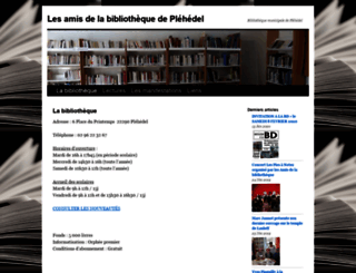 amisbiblioplehedel.fr screenshot