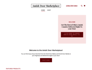 amishdoormarketplace.com screenshot