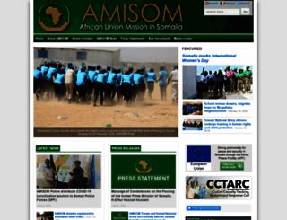 amisom-au.org screenshot