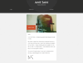 amitsaini.com screenshot