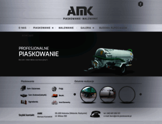 amk-piaskowanie.pl screenshot