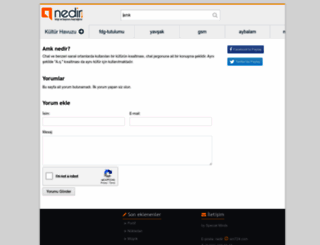 amk.nedir.com screenshot