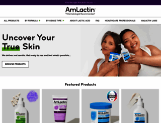 amlactin.com screenshot