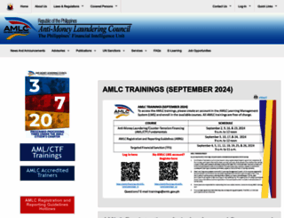 amlc.gov.ph screenshot