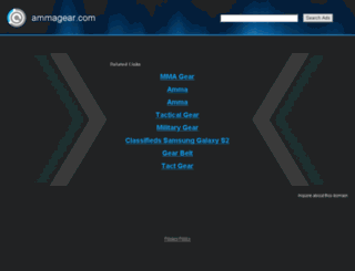 ammagear.com screenshot