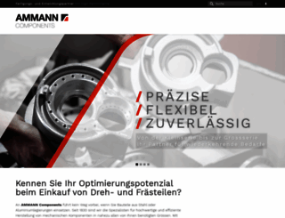 ammann-metall.ch screenshot