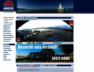 ammersee-segelschule.de screenshot