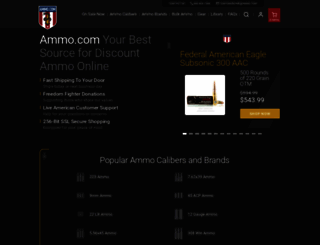 ammo.com screenshot