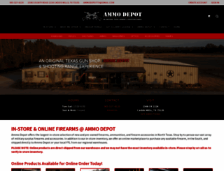 ammodepottx.com screenshot