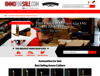 ammoforsale.com screenshot