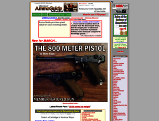 ammoguide.com screenshot