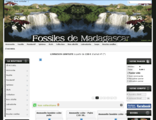 ammonites-madagascar.com screenshot