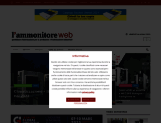 ammonitoreweb.it screenshot