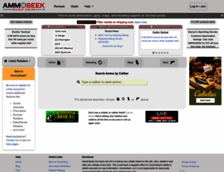 ammoseek.com screenshot
