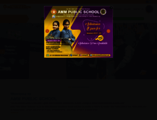 ammpublicschool.com screenshot