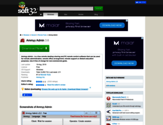 ammyy-admin.soft32.com screenshot