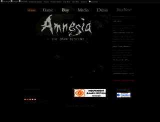 amnesiagame.com screenshot